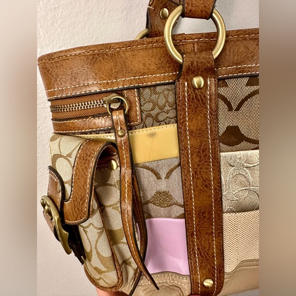 Coach Patchwork Purse - Picture 5 of 7